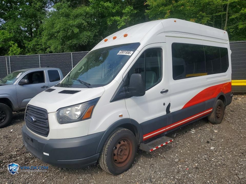 2017 FORD TRANSIT T-350 HANDICAP ACCESSIBLE VAN – Lot 53831956 auction photo