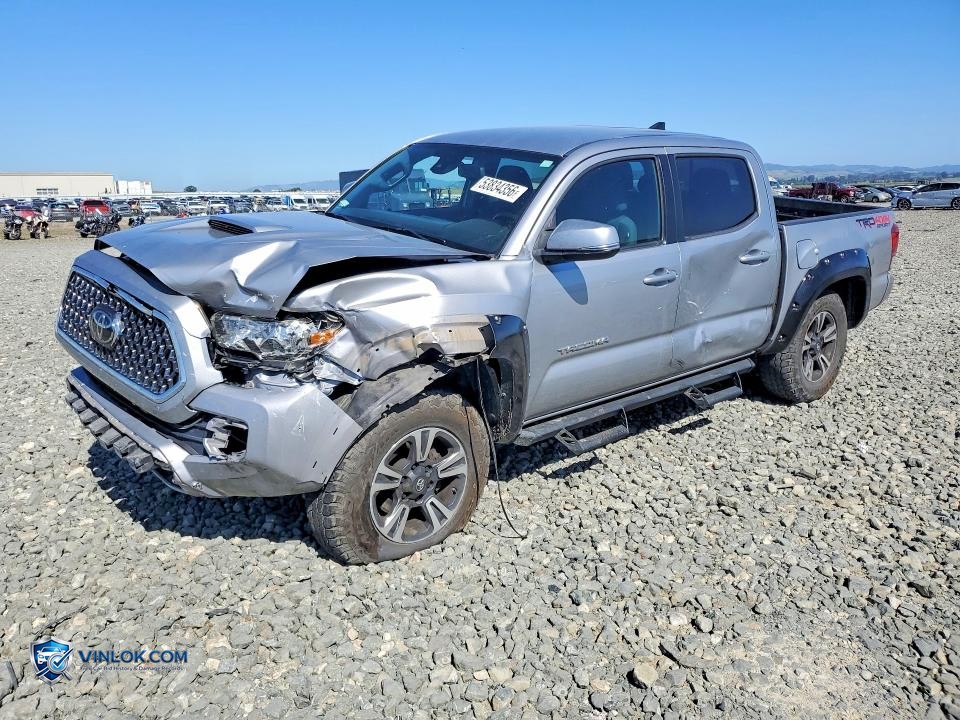 2018 TOYOTA TACOMA TRD SPORT – Lot 53834356 auction photo