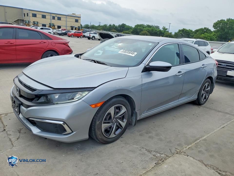 2020 HONDA CIVIC LX – Lot 53835046 auction photo