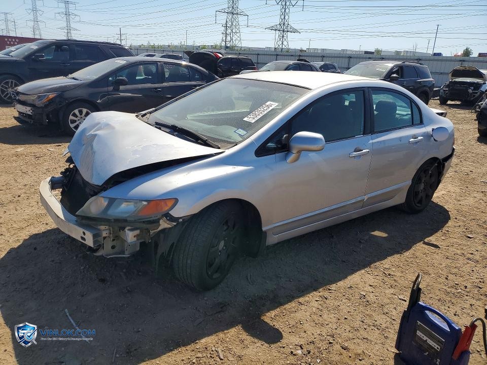 2007 HONDA CIVIC LX – Lot 53835256 auction photo