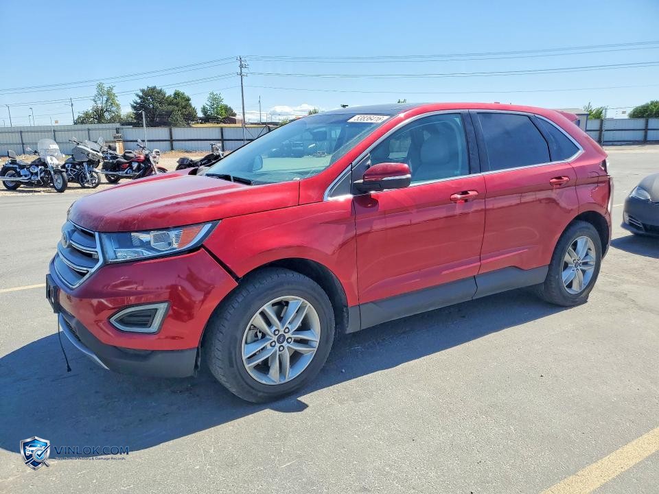 2016 FORD EDGE SEL – Lot 53836416 auction photo