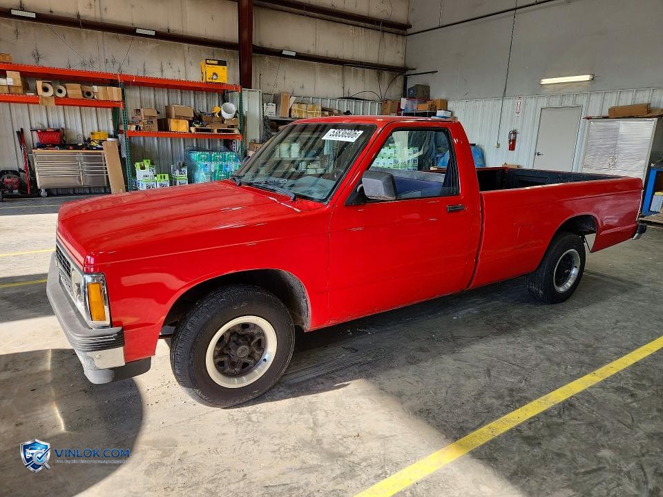 1991 CHEVROLET S TRUCK S10 – Lot 53836906 auction photo