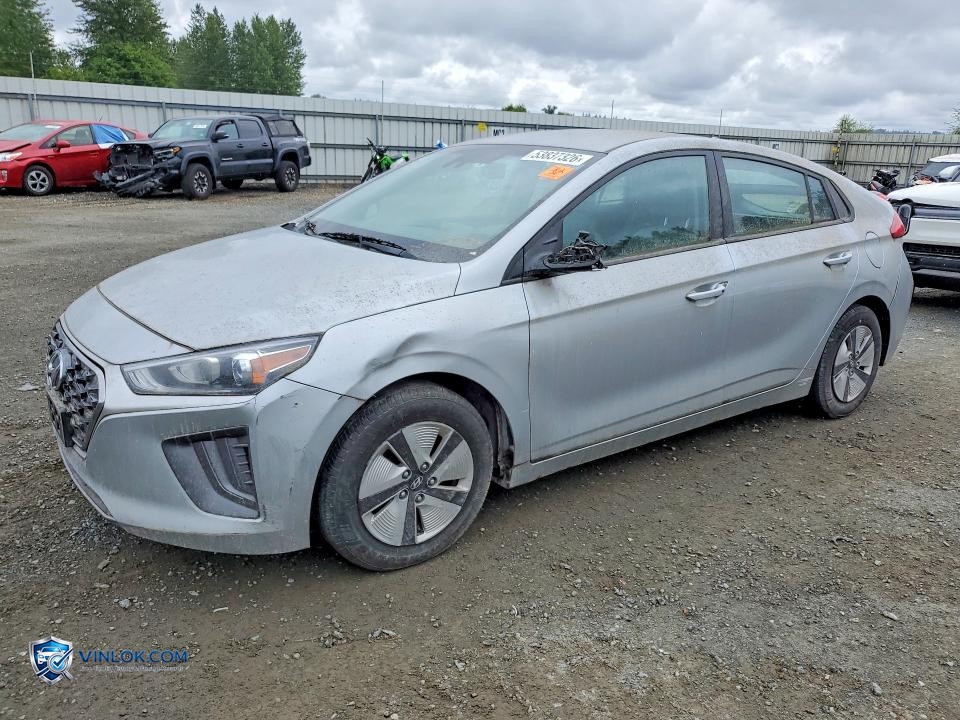 2021 HYUNDAI IONIQ BLUE – Lot 53837326 auction photo