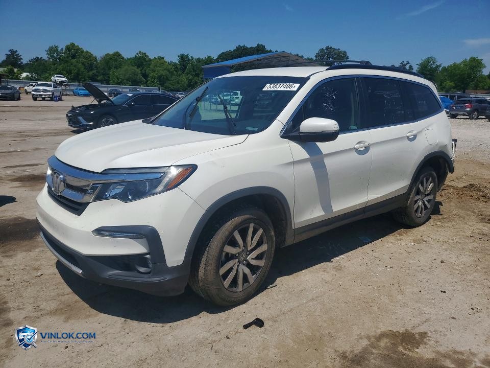 2019 HONDA PILOT EX – Lot 53837406 auction photo