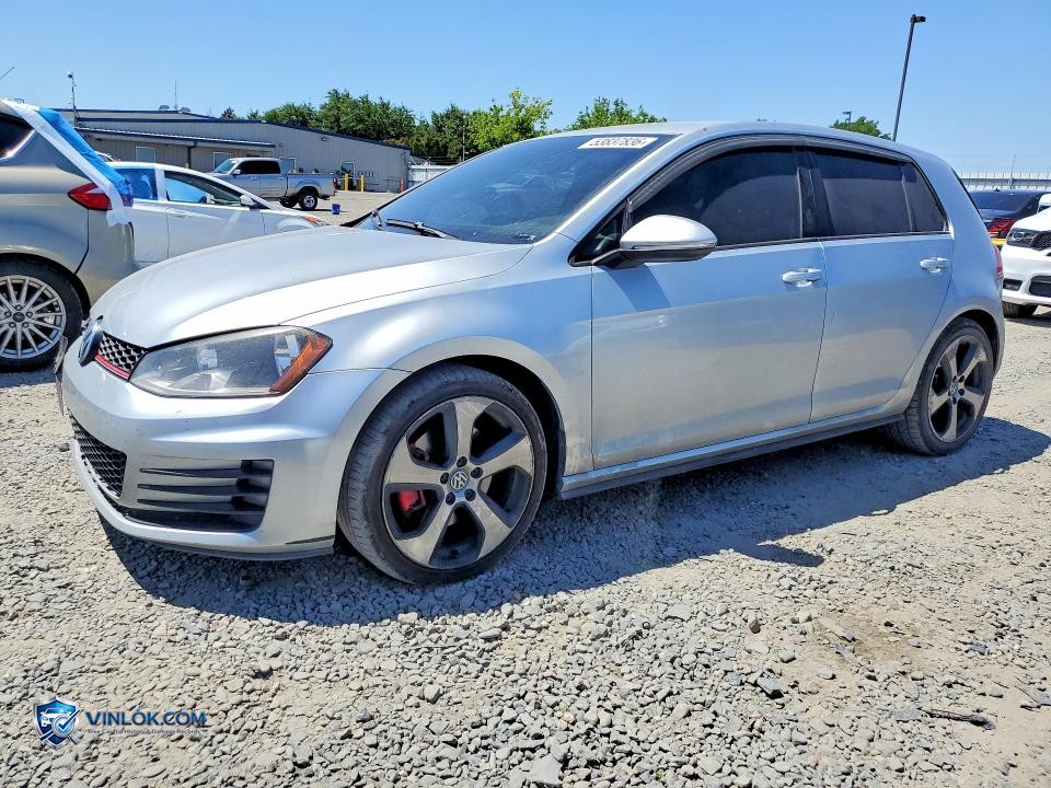 2016 VOLKSWAGEN GTI S – Lot 53837836 auction photo