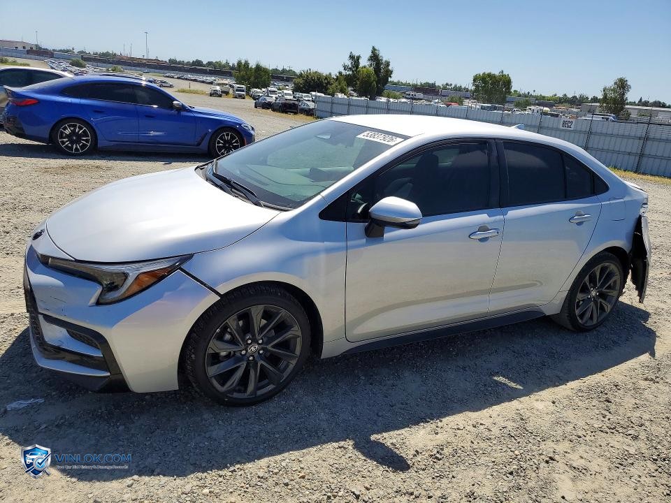 2025 TOYOTA COROLLA SE – Lot 53837926 auction photo