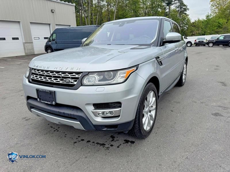 2017 LAND ROVER RANGE ROVER SPORT HSE – Lot 53839116 auction photo
