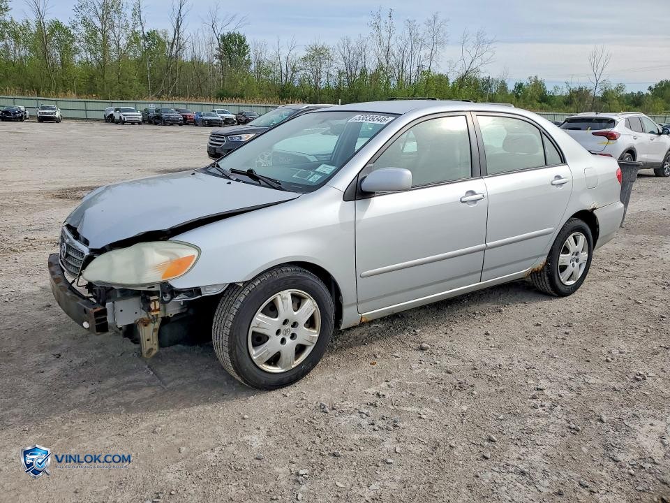 2007 TOYOTA COROLLA LE – Lot 53839346 auction photo