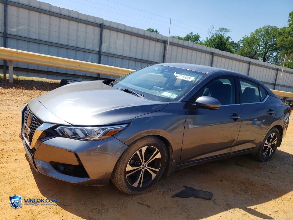 2020 NISSAN SENTRA SV – Lot 53840136 auction photo