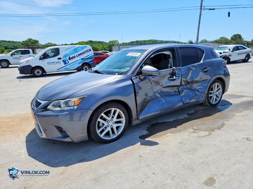 2014 LEXUS CT 200 – Lot 53840286 auction photo