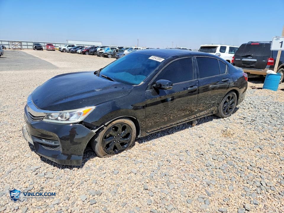2016 HONDA ACCORD EX – Lot 53842086 auction photo
