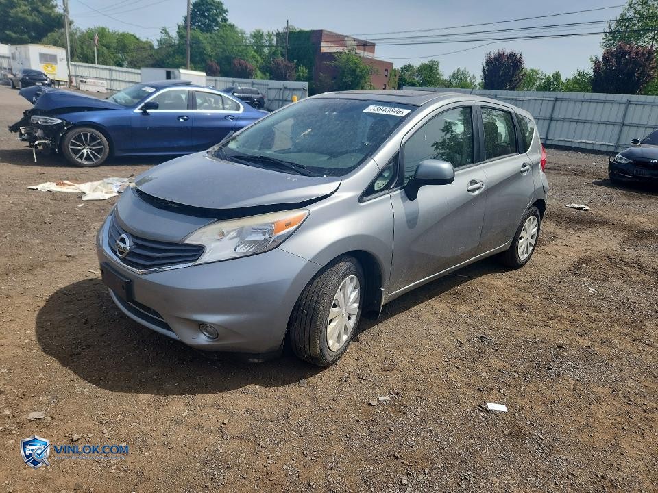 2014 NISSAN VERSA NOTE SV – Lot 53843846 auction photo