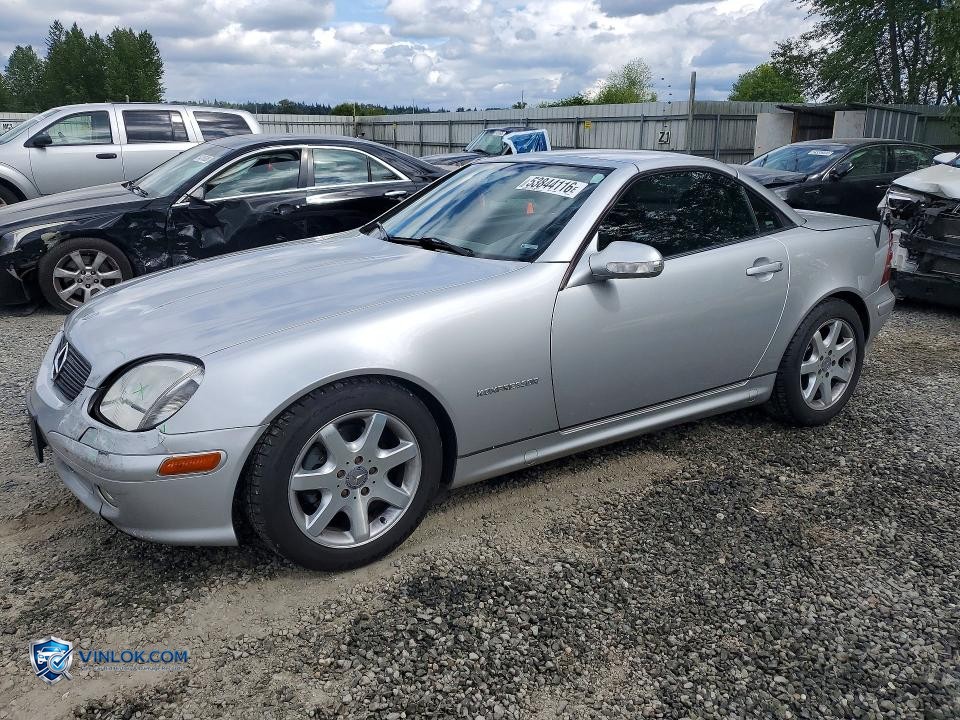 2004 MERCEDES-BENZ SLK 230 KOMPRESSOR – Lot 53844116 auction photo