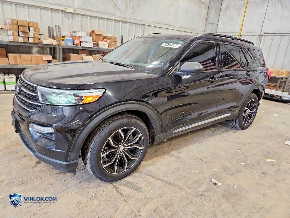 2021 FORD EXPLORER XLT – Lot 53844546 auction photo