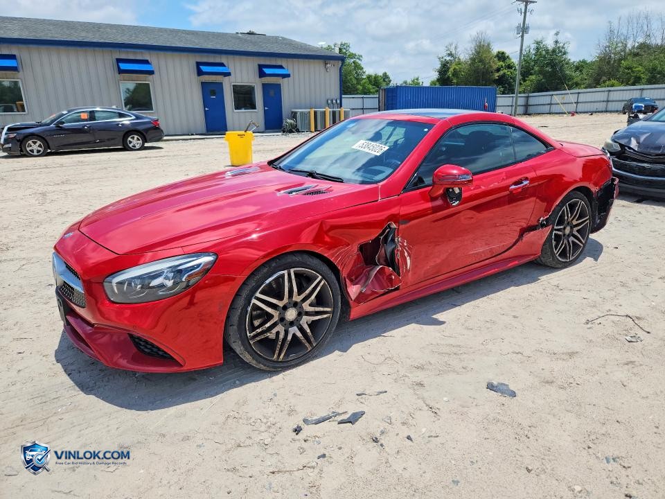 2017 MERCEDES-BENZ SL 450 – Lot 53845026 auction photo