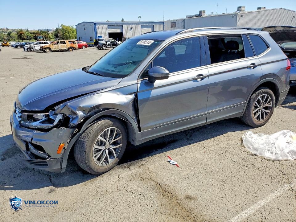 2021 VOLKSWAGEN TIGUAN S – Lot 53845356 auction photo
