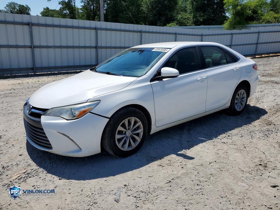 2016 TOYOTA CAMRY LE – Lot 53845686 auction photo