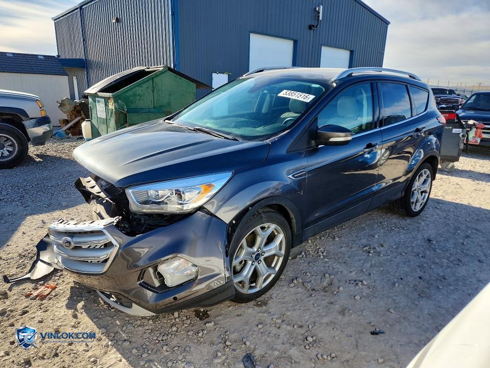 2019 FORD ESCAPE TITANIUM – Lot 53851516 auction photo