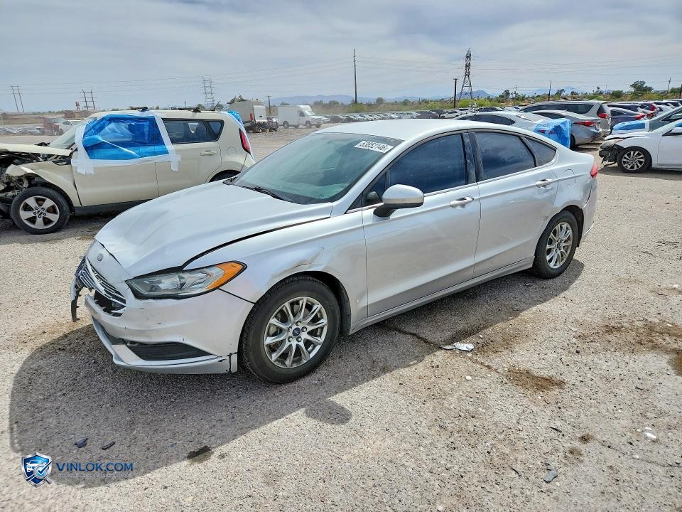 2017 FORD FUSION S – Lot 53852146 auction photo