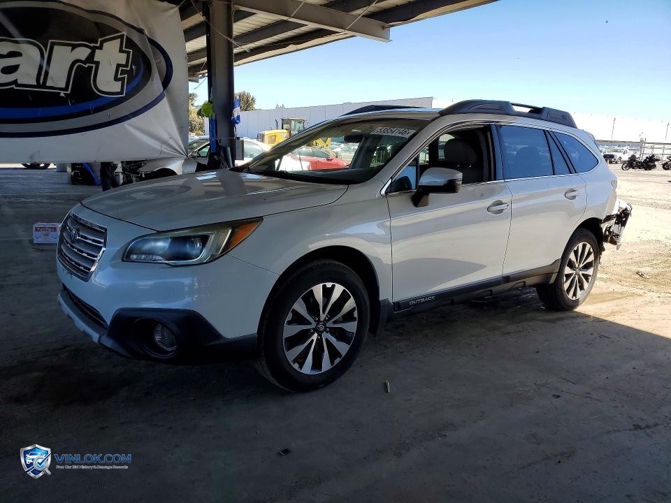 2016 SUBARU OUTBACK 2.5I LIMITED – Lot 53854146 auction photo