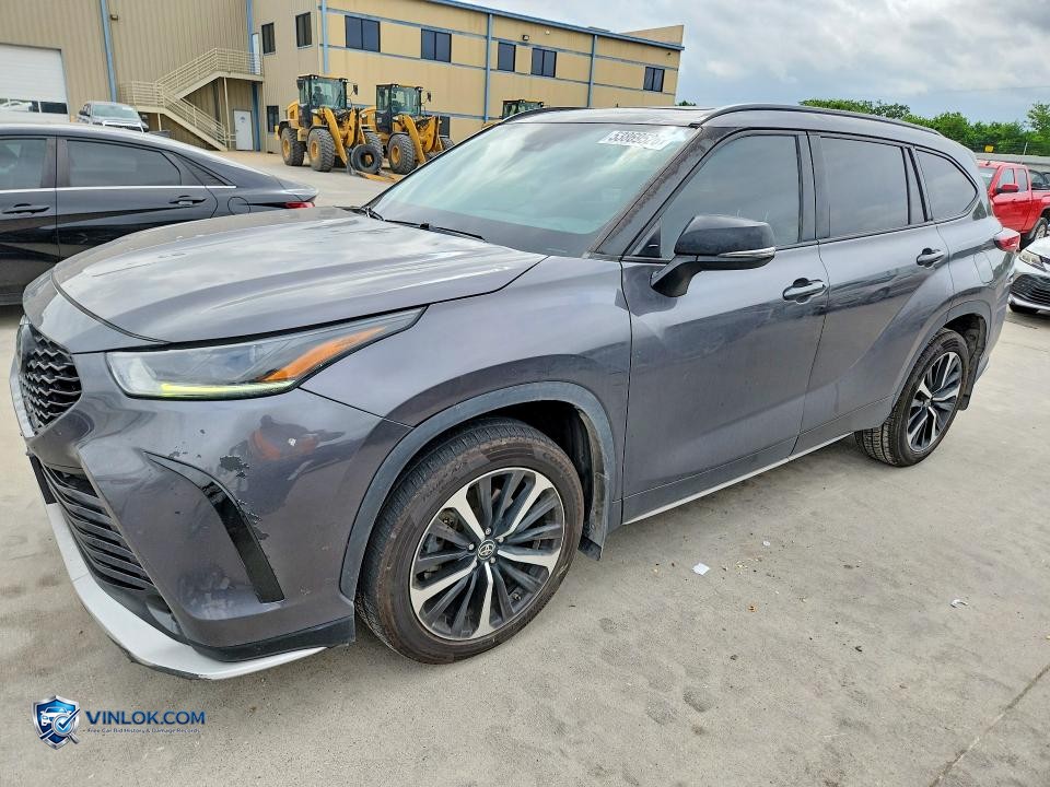 2022 TOYOTA HIGHLANDER XSE – Lot 53869526 auction photo