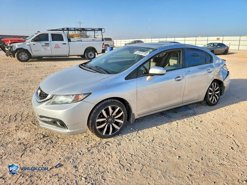 2014 HONDA CIVIC EXL – Lot 53870116 auction photo