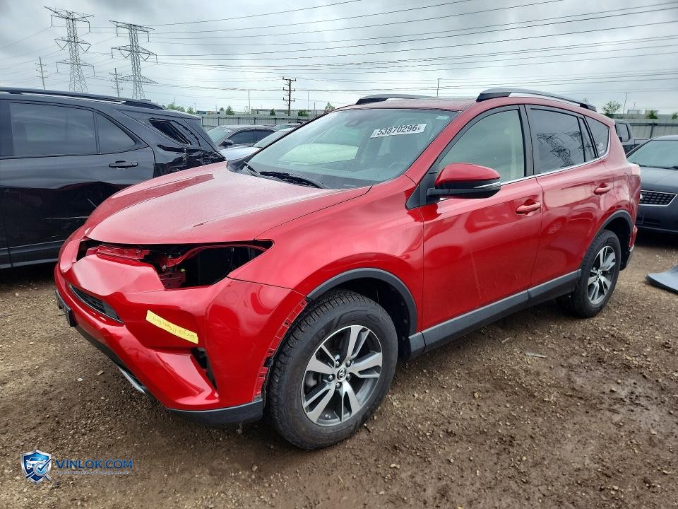 2017 TOYOTA RAV4 XLE – Lot 53870296 auction photo