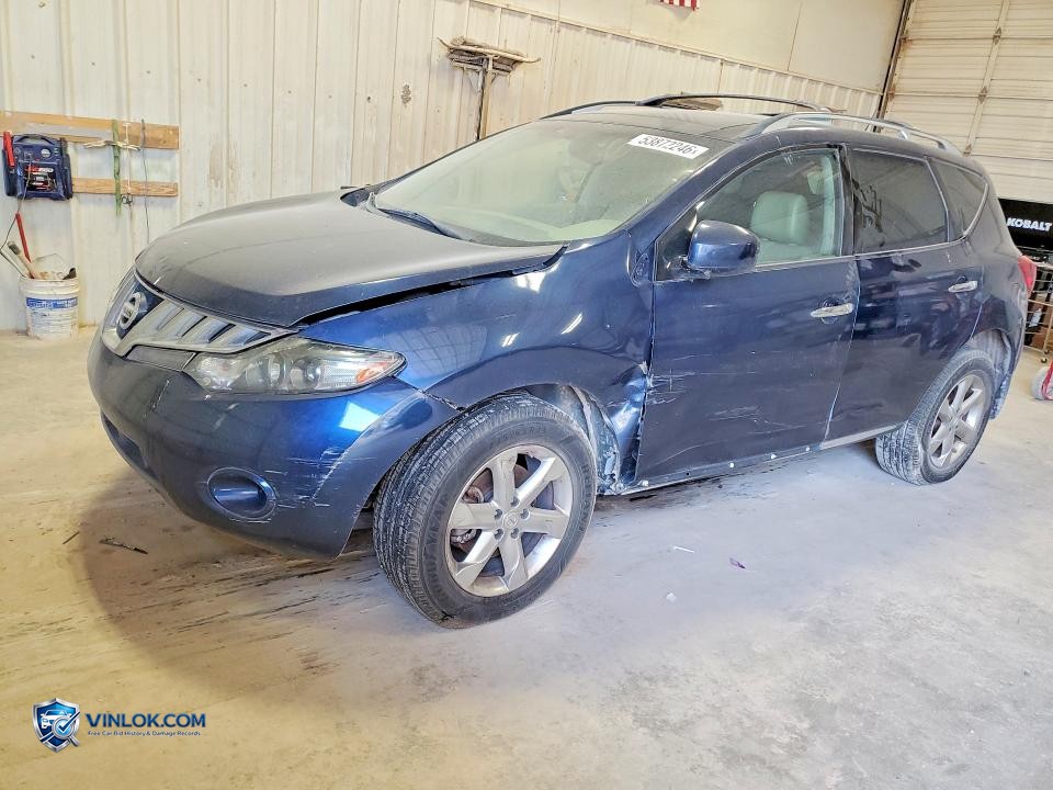 2009 NISSAN MURANO S – Lot 53872246 auction photo