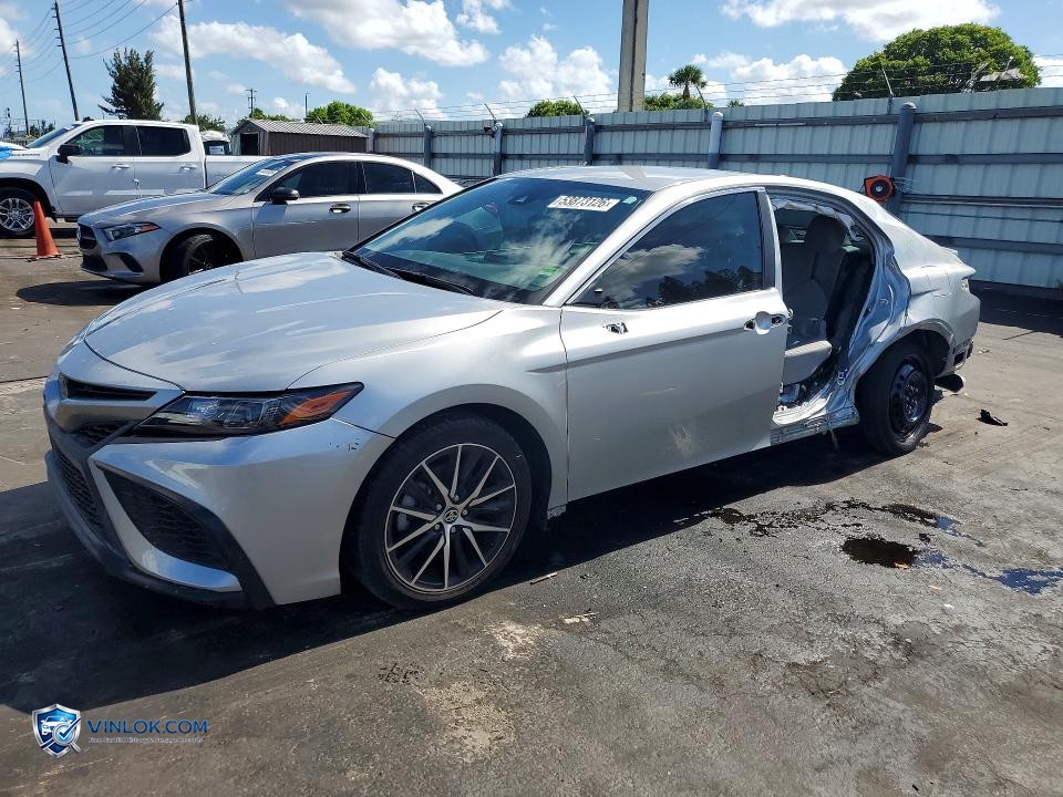 2021 TOYOTA CAMRY SE – Lot 53873126 auction photo