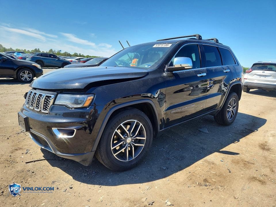 2017 JEEP GRAND CHEROKEE LIMITED – Lot 53876186 auction photo