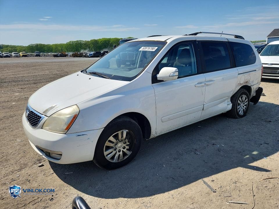 2014 KIA SEDONA LX – Lot 53876766 auction photo