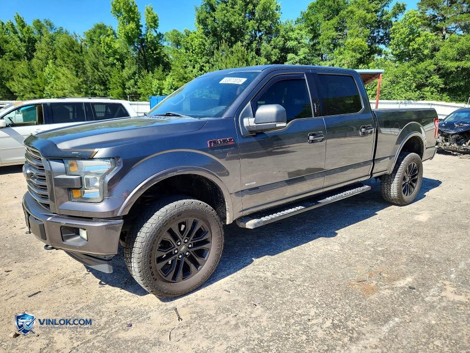 2017 FORD F150 SUPERCREW – Lot 53877076 auction photo