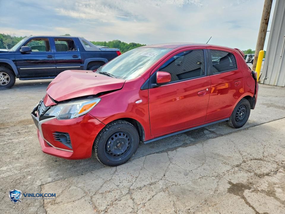 2021 MITSUBISHI MIRAGE ES – Lot 53877426 auction photo