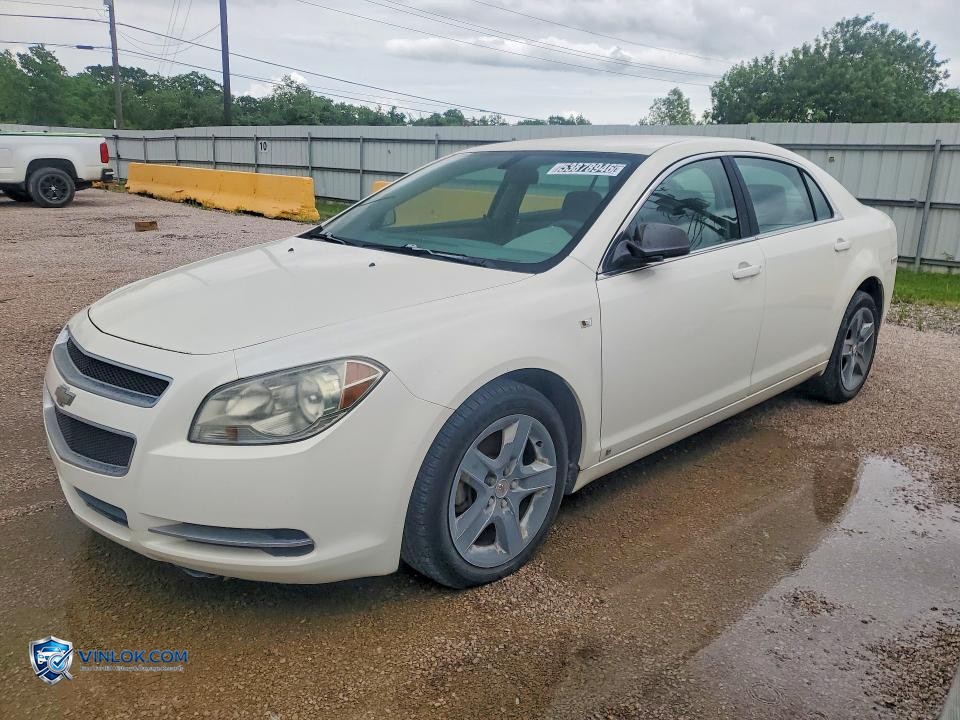 2008 CHEVROLET MALIBU LS – Lot 53878946 auction photo