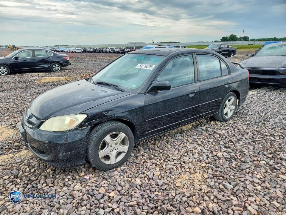 2004 HONDA CIVIC EX – Lot 53879006 auction photo