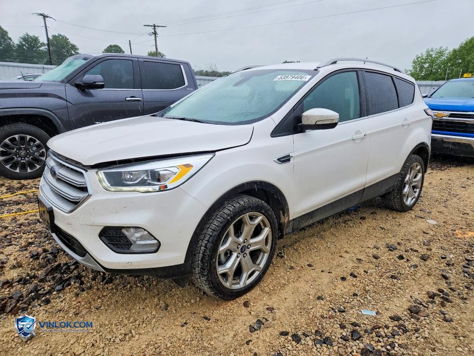 2018 FORD ESCAPE TITANIUM – Lot 53879406 auction photo