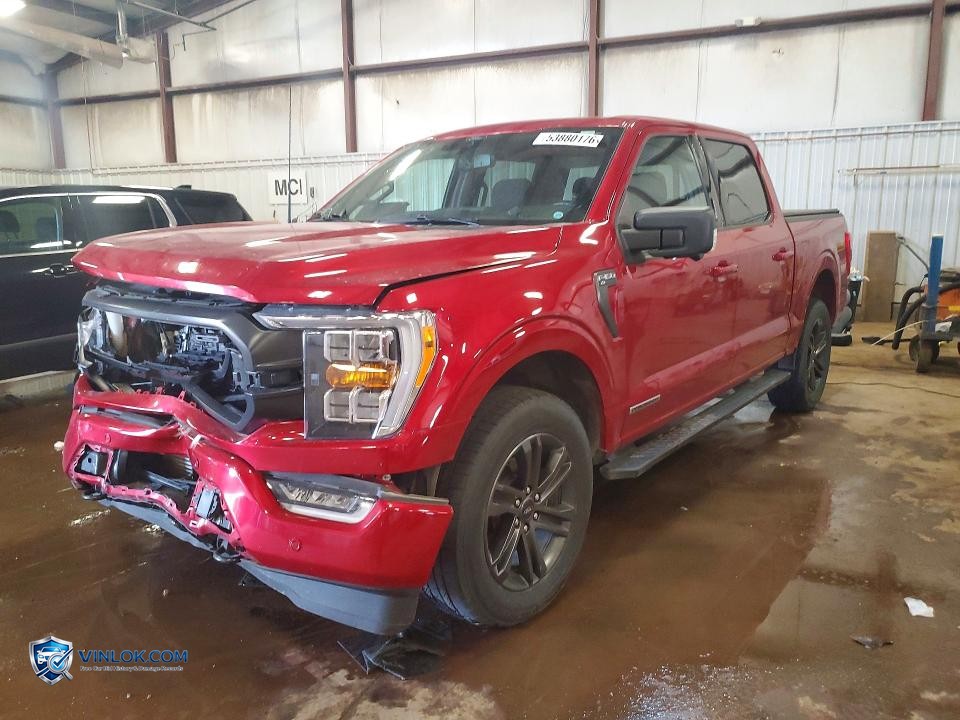 2021 FORD F150 SUPERCREW – Lot 53880176 auction photo