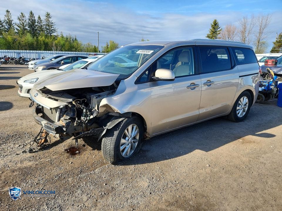 2016 KIA SEDONA LX – Lot 53880956 auction photo