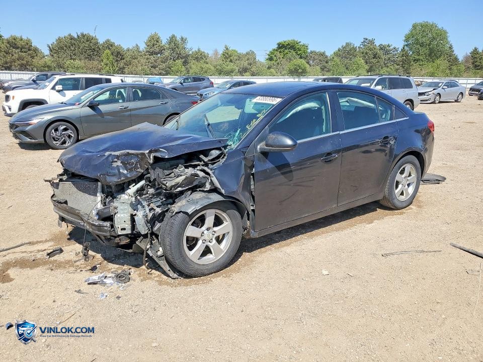 2015 CHEVROLET CRUZE LT – Lot 53880996 auction photo