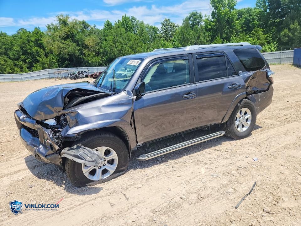 2016 TOYOTA 4RUNNER SR5 – Lot 53881676 auction photo