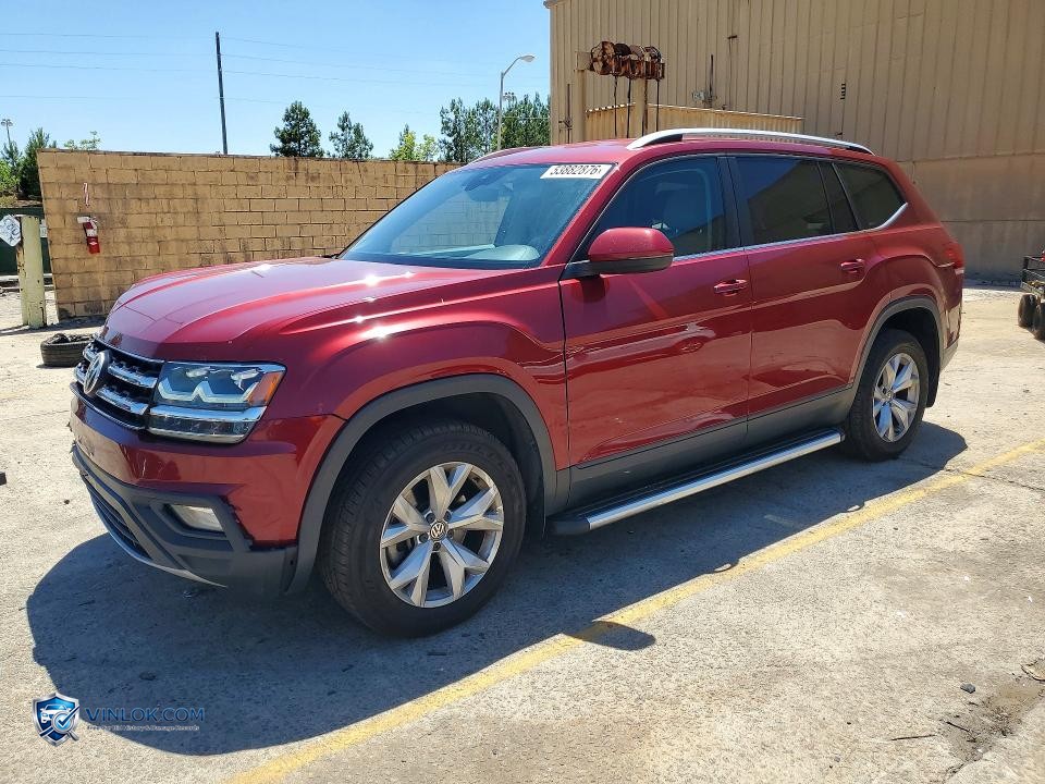 2018 VOLKSWAGEN ATLAS SE – Lot 53882876 auction photo