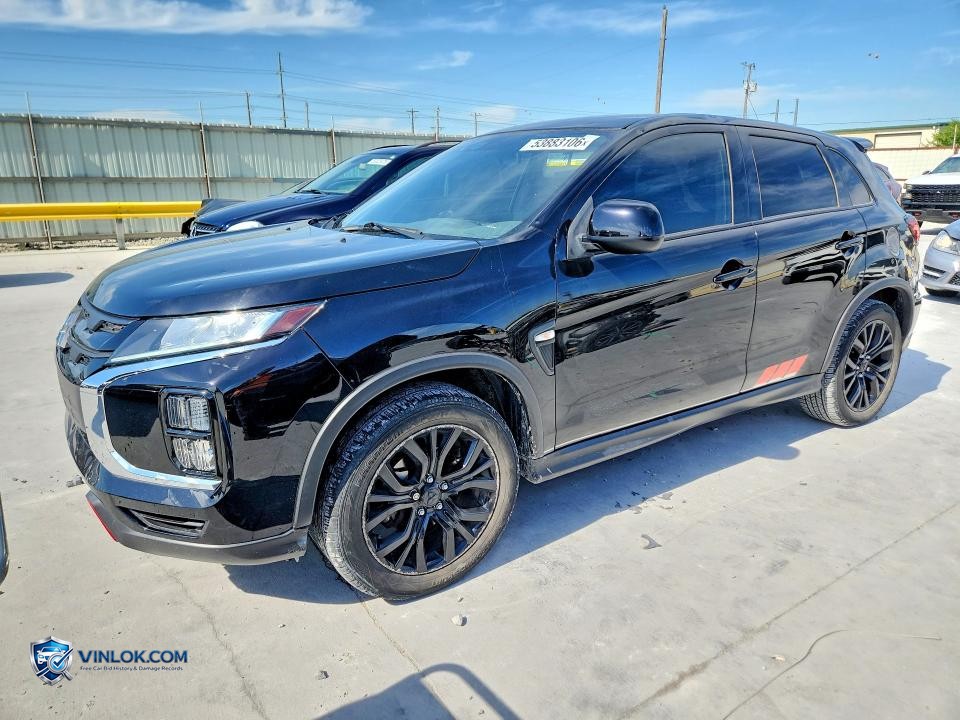 2021 MITSUBISHI OUTLANDER SPORT – Lot 53883106 auction photo
