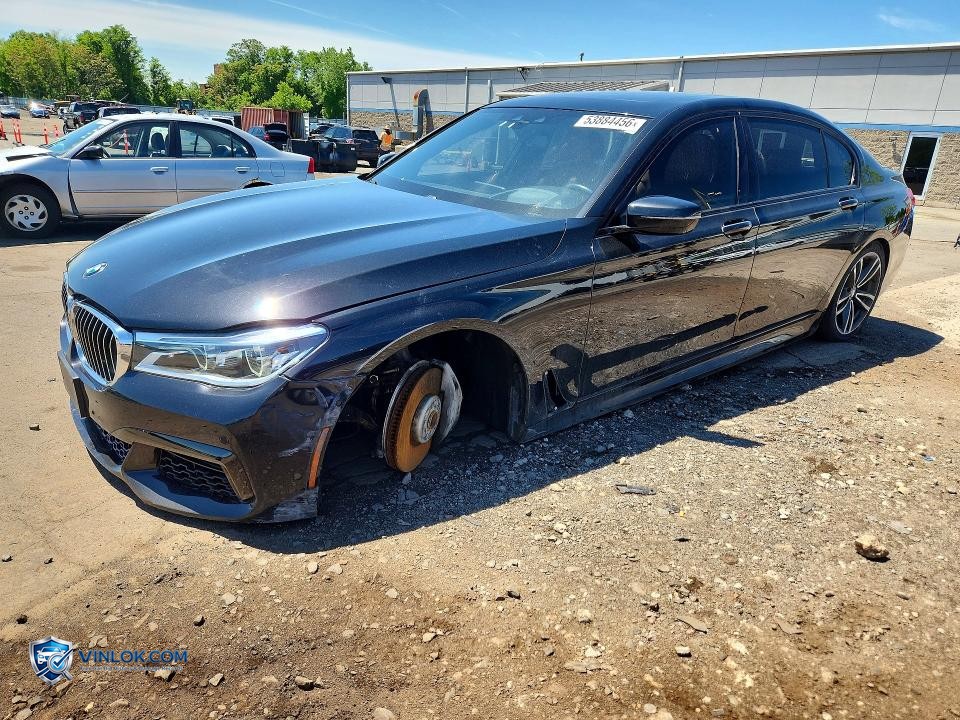 2018 BMW 750 XI – Lot 53884456 auction photo