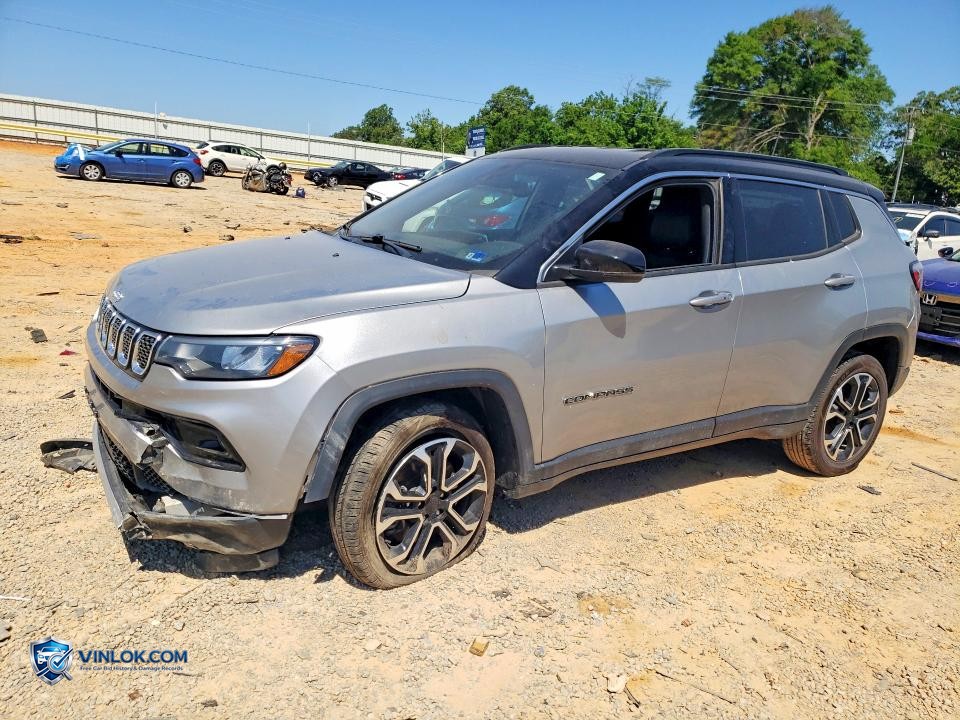 2023 JEEP COMPASS LIMITED – Lot 53884716 auction photo