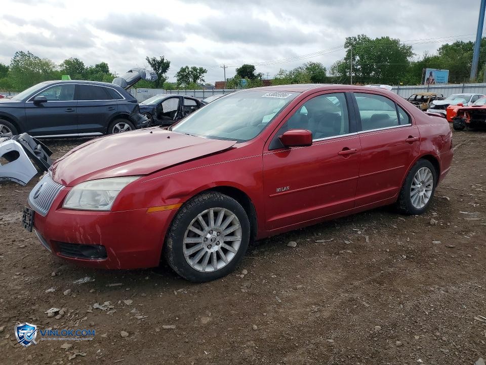 2007 MERCURY MILAN PREMIER – Lot 53885996 auction photo