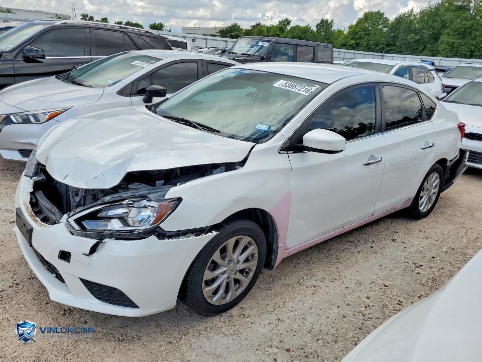 2018 NISSAN SENTRA SV – Lot 53887216 auction photo