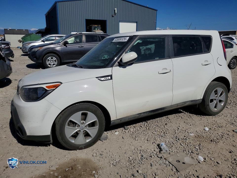 2016 KIA SOUL BASE – Lot 53889326 auction photo