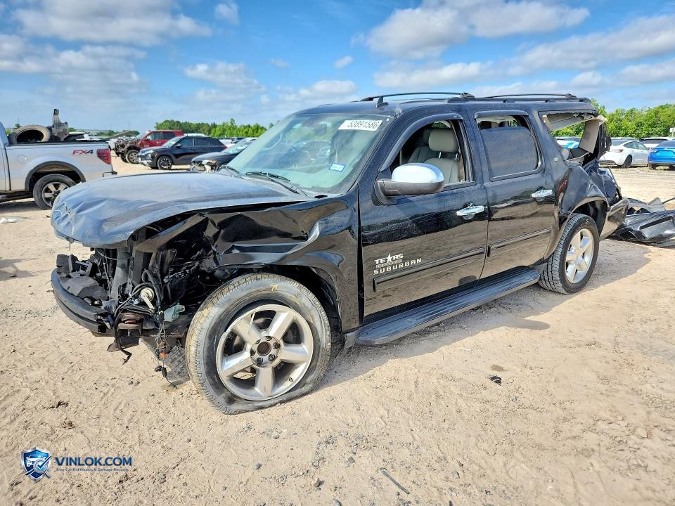 2011 CHEVROLET SUBURBAN C1500 LT – Lot 53891586 auction photo