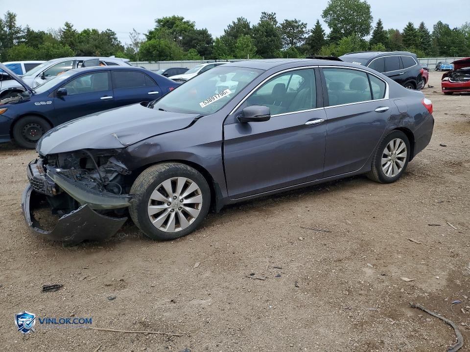 2014 HONDA ACCORD EX – Lot 53891796 auction photo