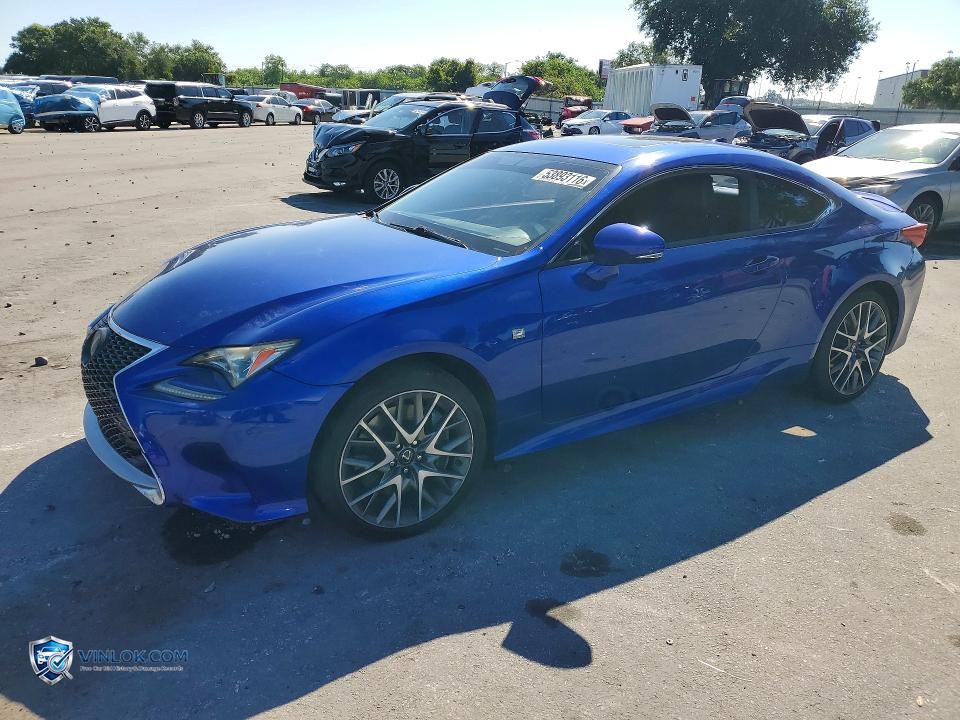 2016 LEXUS RC 200T – Lot 53893116 auction photo